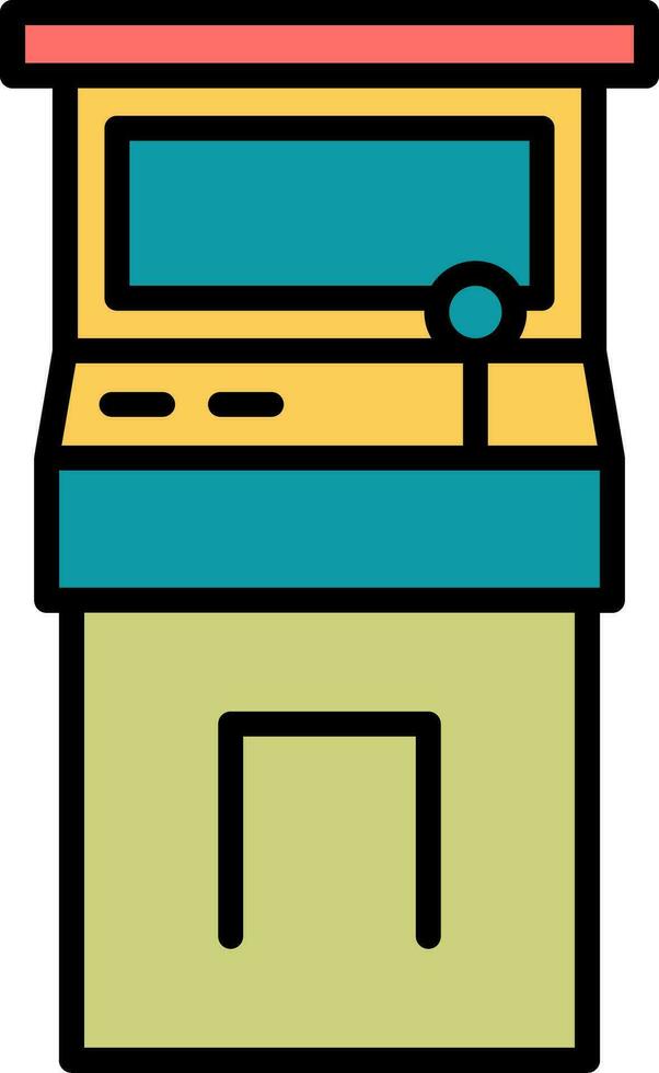 ícone de vetor de arcade