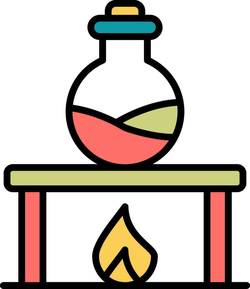 ícone de vetor de experimento