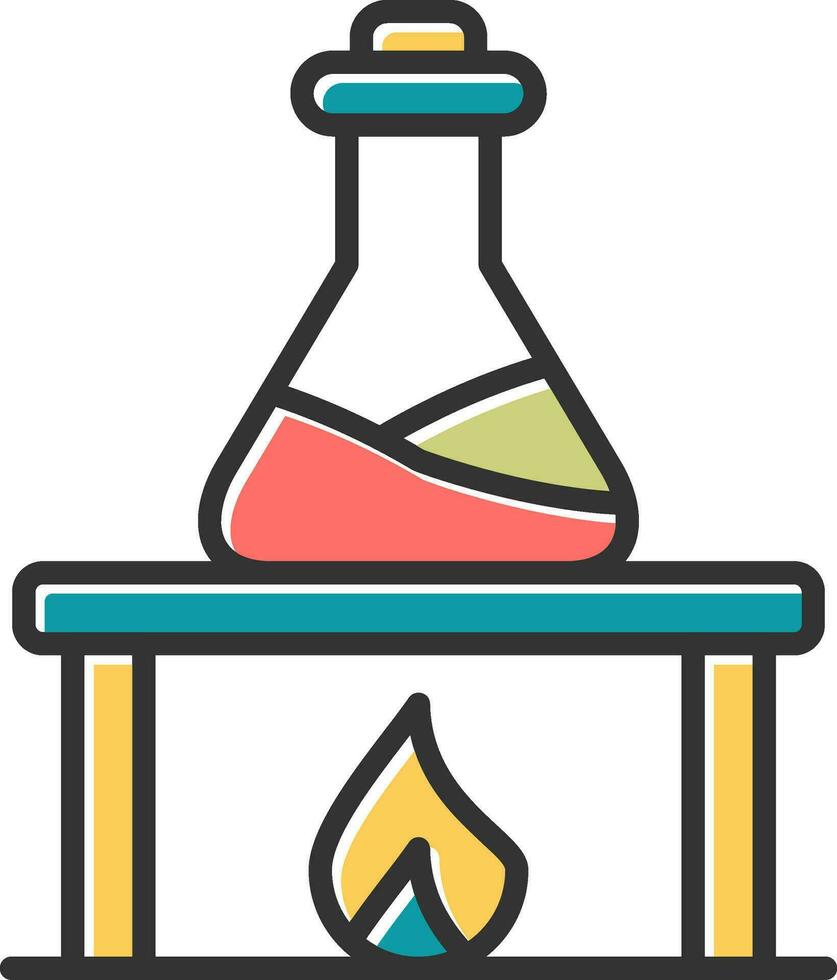 ícone de vetor de experimento