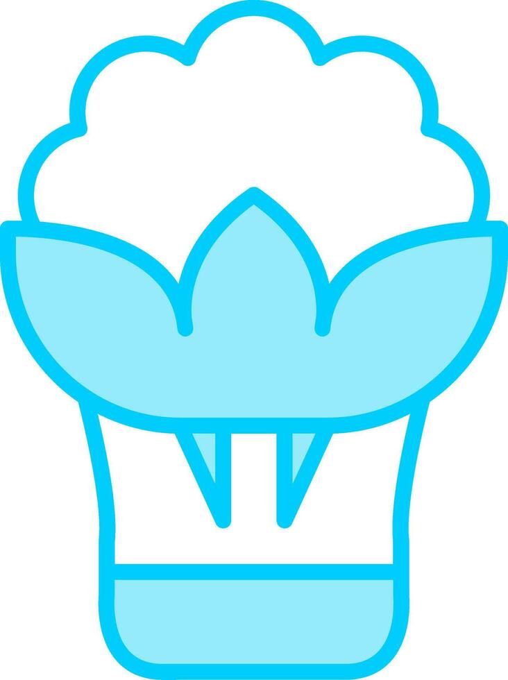 ícone de vetor de couve-flor