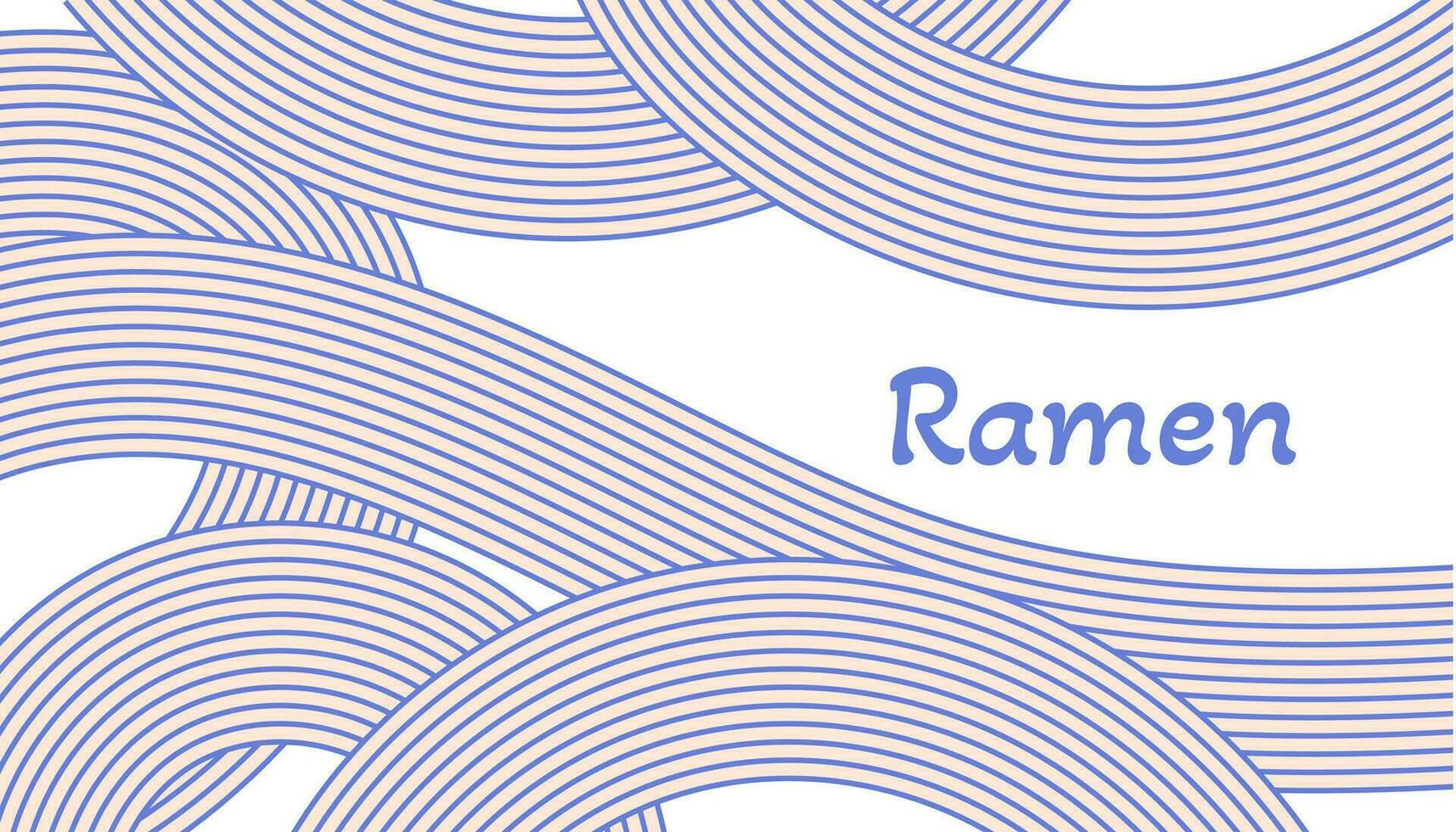 mão desenhado ásia macarrão ramen fundo. luz azul japonês, chinês abstrato ondas textura. italiano espaguete, Macarrão massa pano de fundo vetor