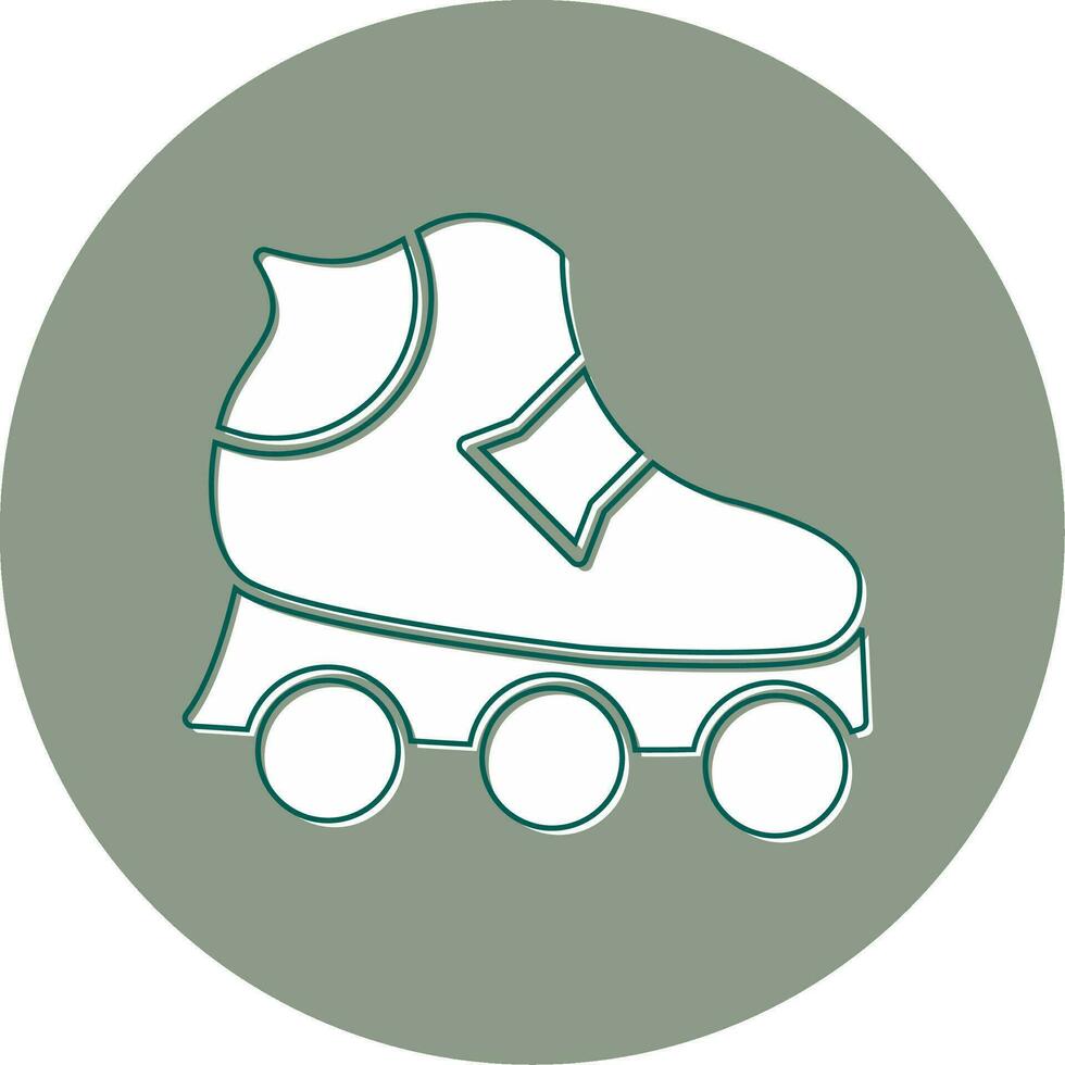 ícone de vetor de patins