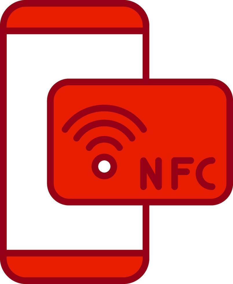 nfc vetor ícone