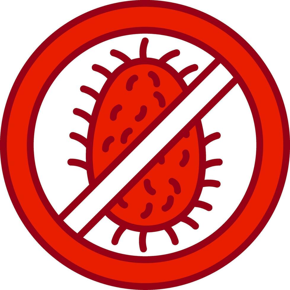 ícone de vetor de sarampo