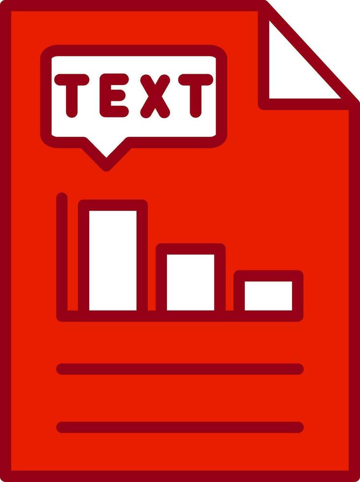 ícone de vetor de texto
