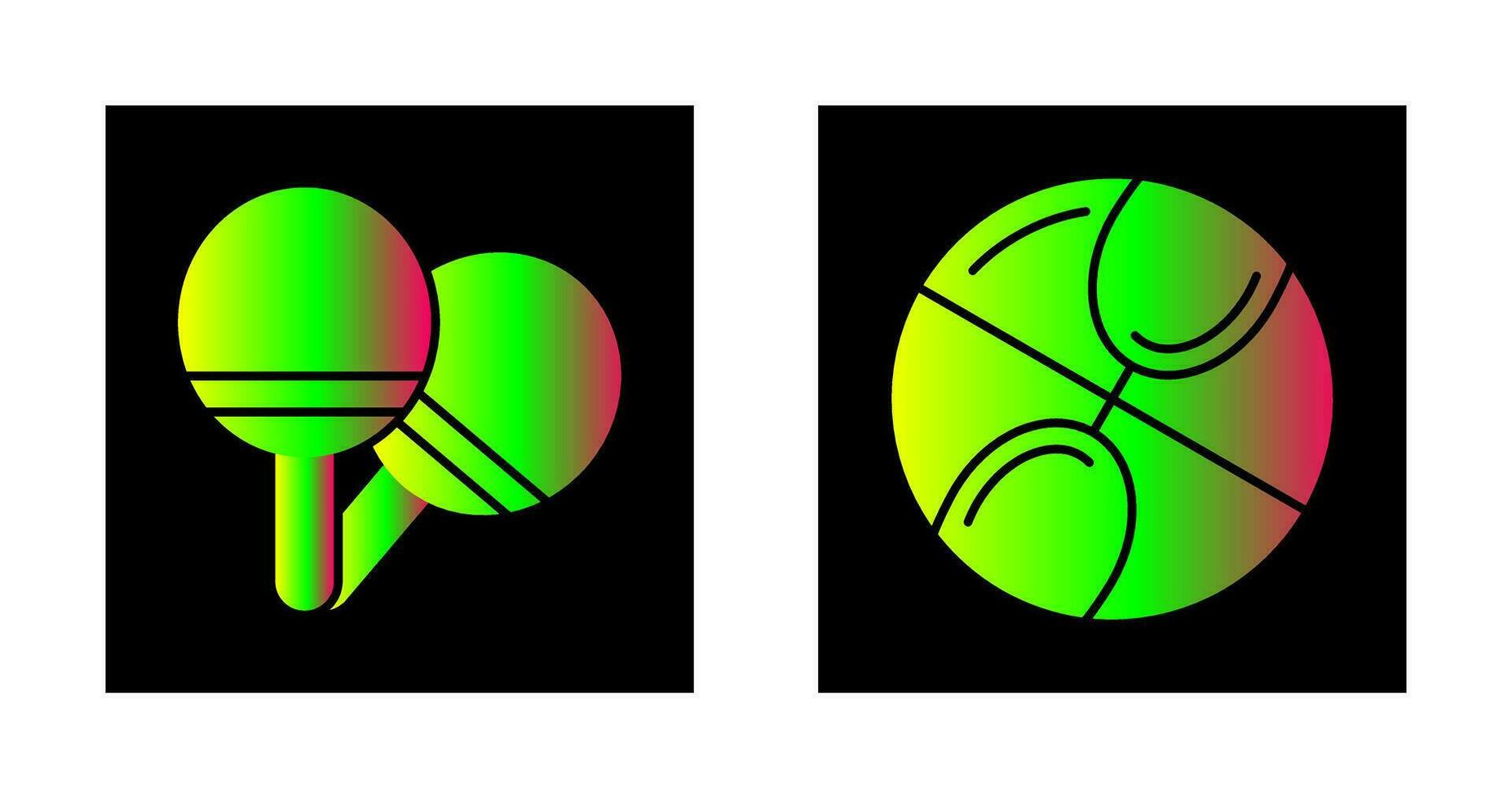 ping pong e basquetebol ícone vetor