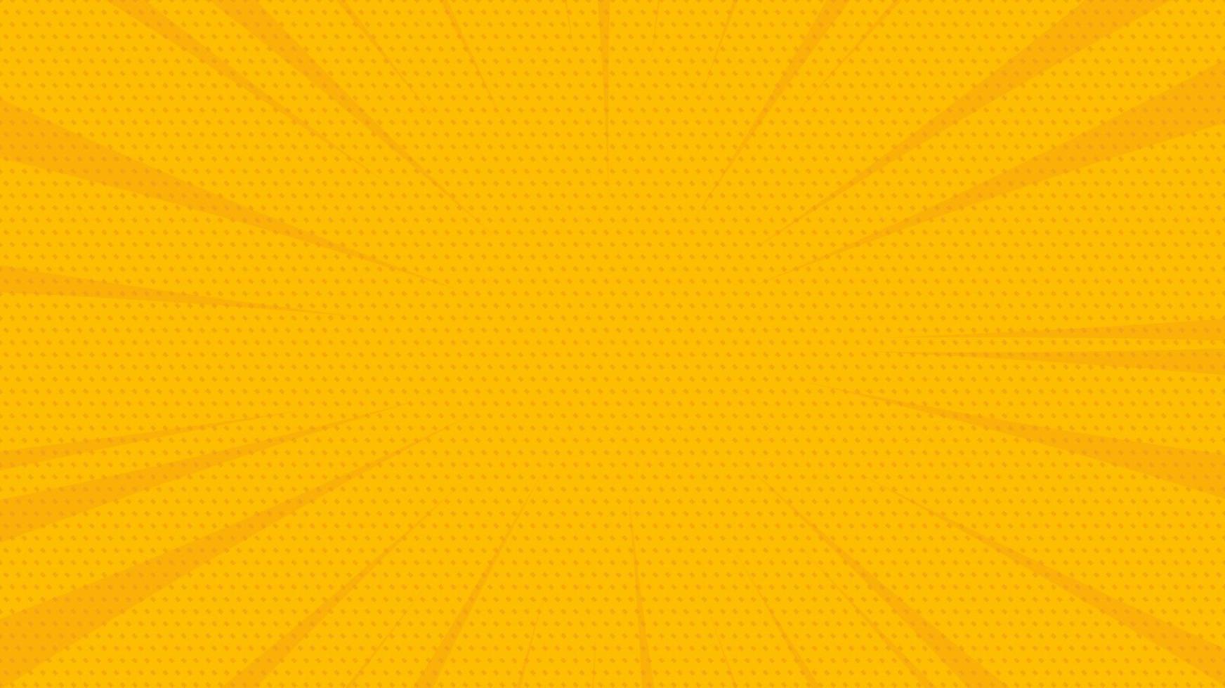 novo fundo abstrato amarelo com zoom em quadrinhos vetor