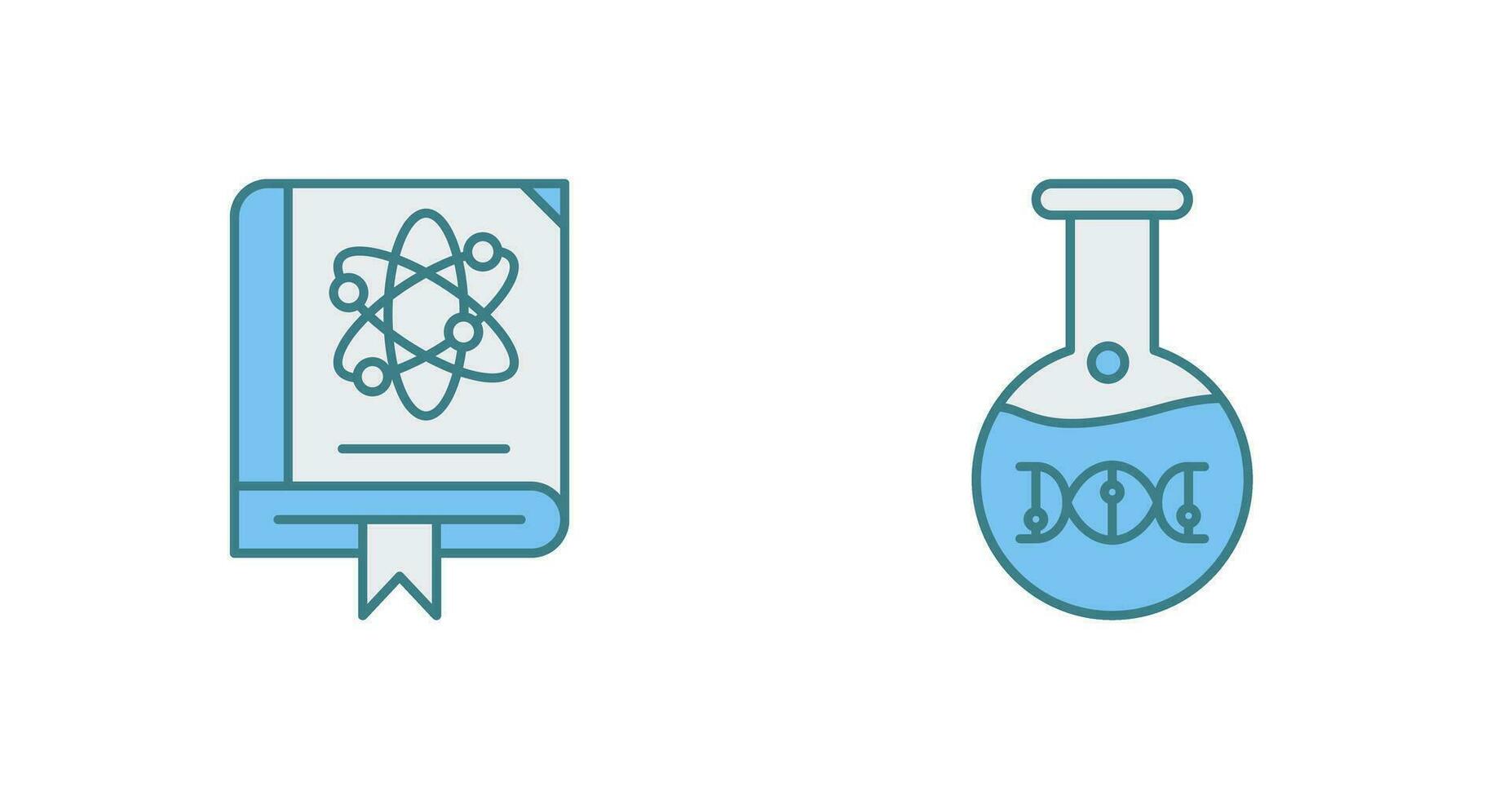 Ciência e dna ícone vetor