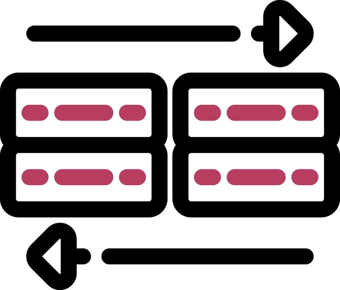 dados transferir criativo ícone Projeto vetor