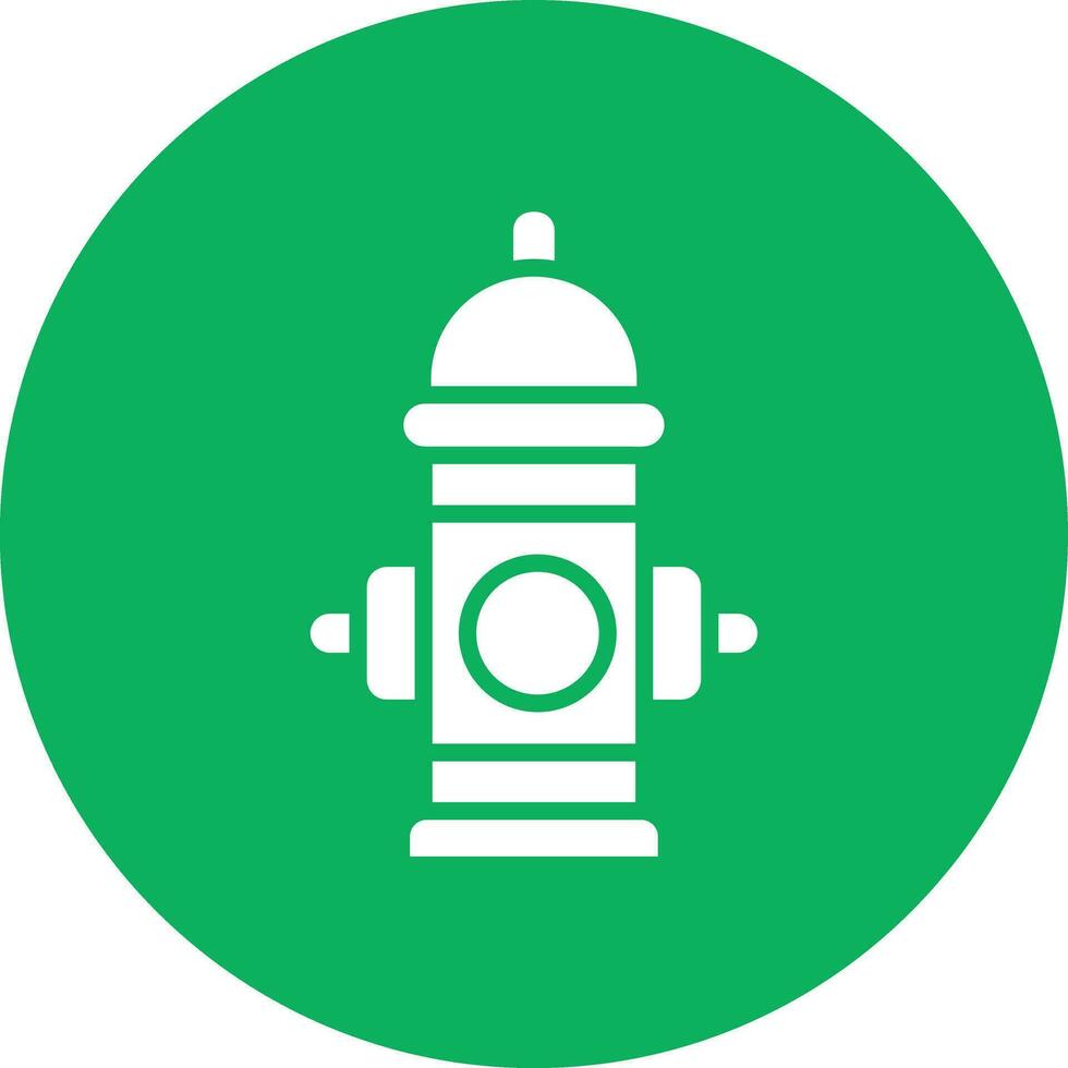 ilustração de design de ícone de vetor de hidrante