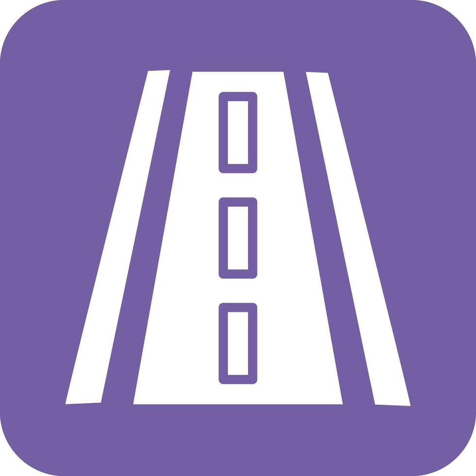 ilustração de design de ícone de vetor de estrada