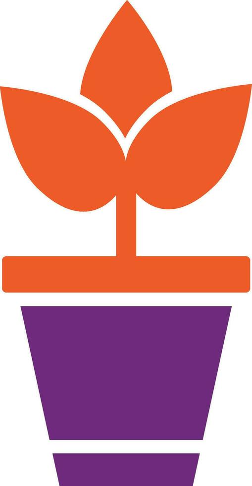 ilustração de design de ícone de vetor de planta
