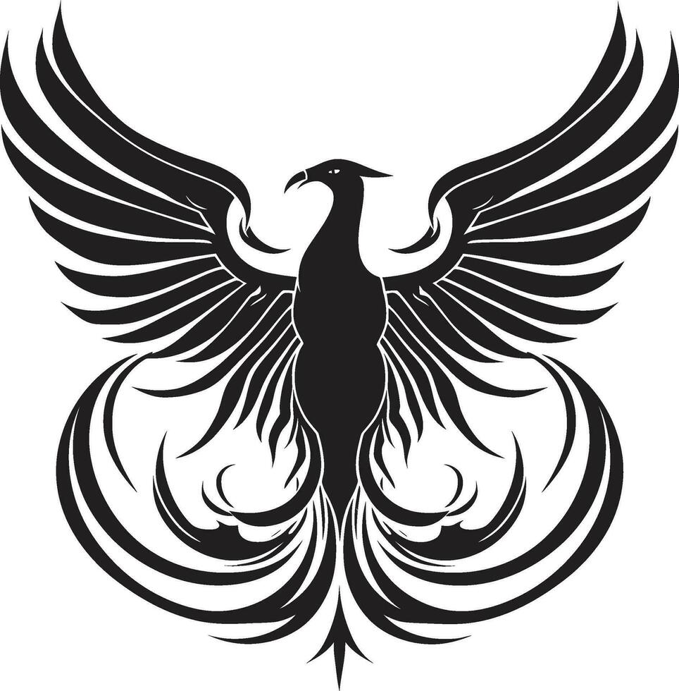 eterno Fénix logotipo fogosa Renascimento vetor Projeto