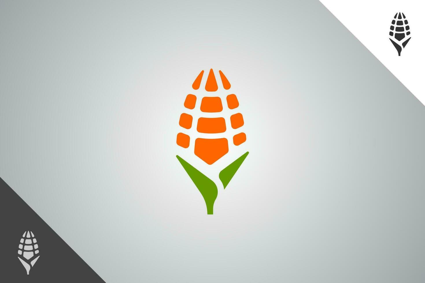 milho logotipo. mínimo e moderno logotipo. perfeito logotipo para o negócio relacionado para agricultura indústria, trigo fazenda, Fazenda campo, natural colheita, criador. isolado fundo. vetor eps 10.