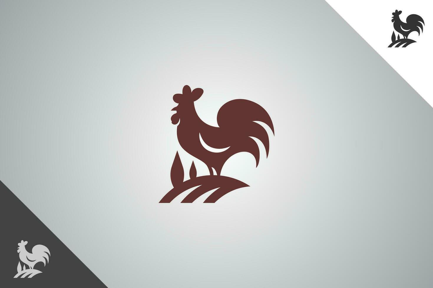 frango logotipo. mínimo e moderno logotipo. perfeito logotipo para o negócio relacionado para agricultura indústria, trigo fazenda, Fazenda campo, natural colheita, criador. isolado fundo. vetor eps 10.