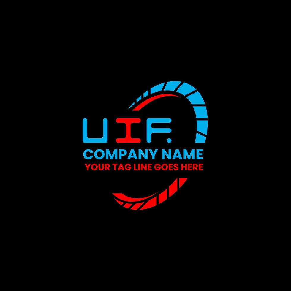 uif carta logotipo vetor projeto, uif simples e moderno logotipo. uif luxuoso alfabeto Projeto