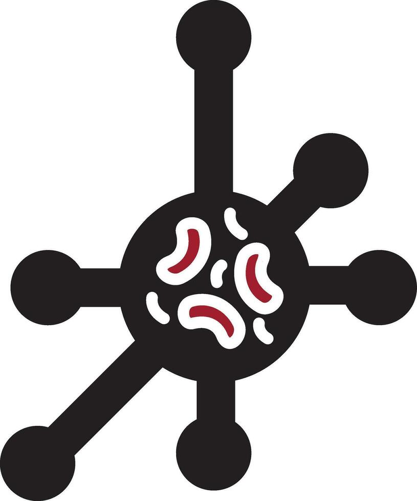 ícone de vetor de ameba