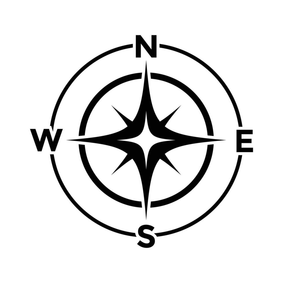 seta bússola ícone, geográfico ícone, direção Projeto elementos, navegar destino através bússola ferramentas, qaba direção procurando sinal, norte direção símbolo vetor ilustração