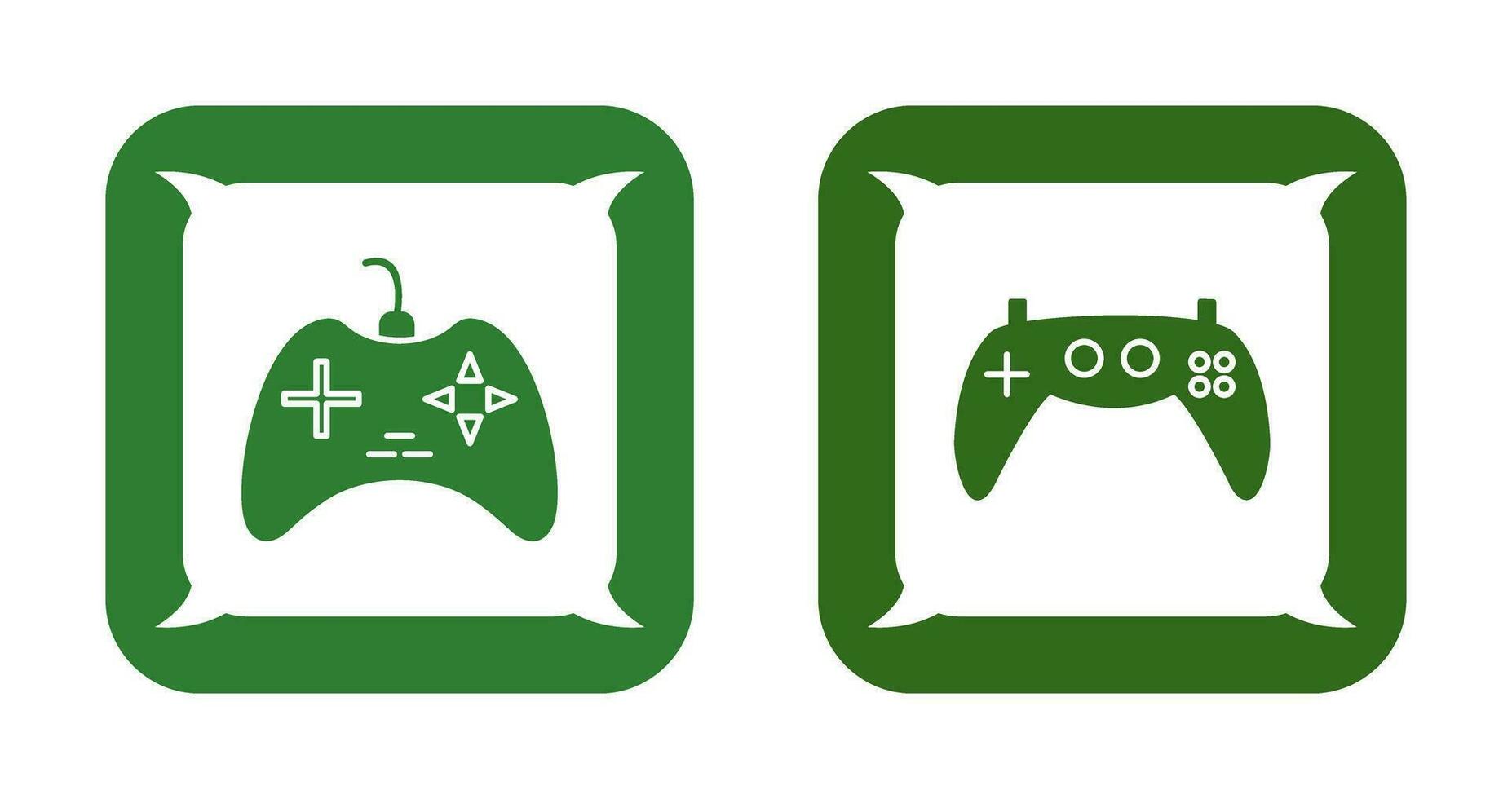 jogos console e jogos console ícone vetor