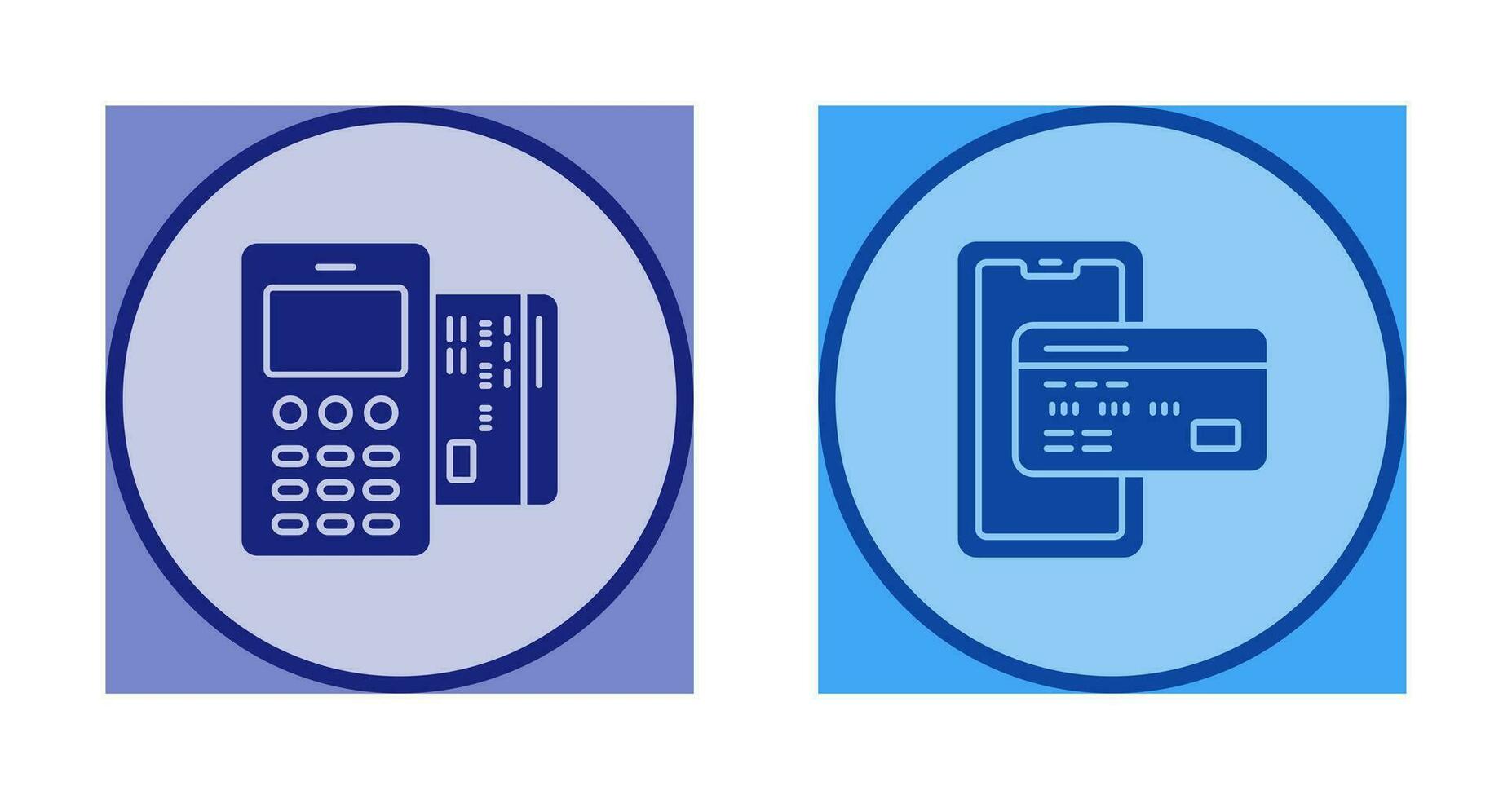 cartão máquina e Forma de pagamento ícone vetor