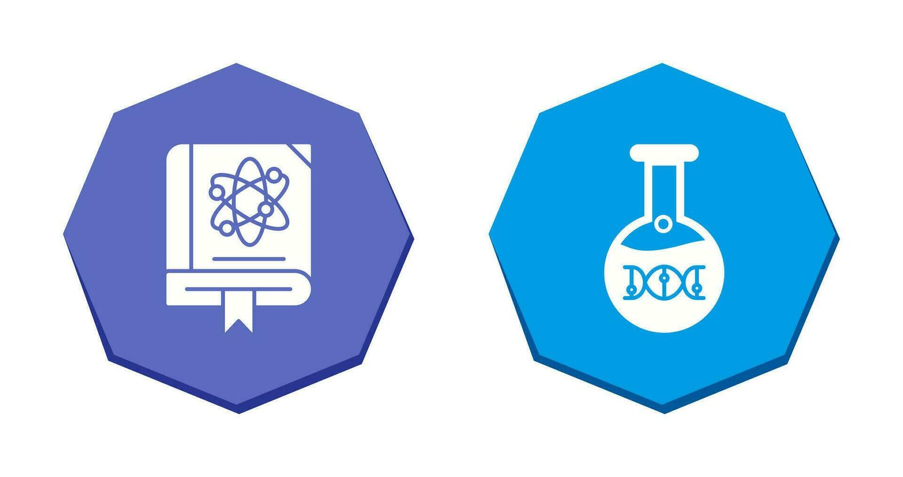 Ciência e dna ícone vetor