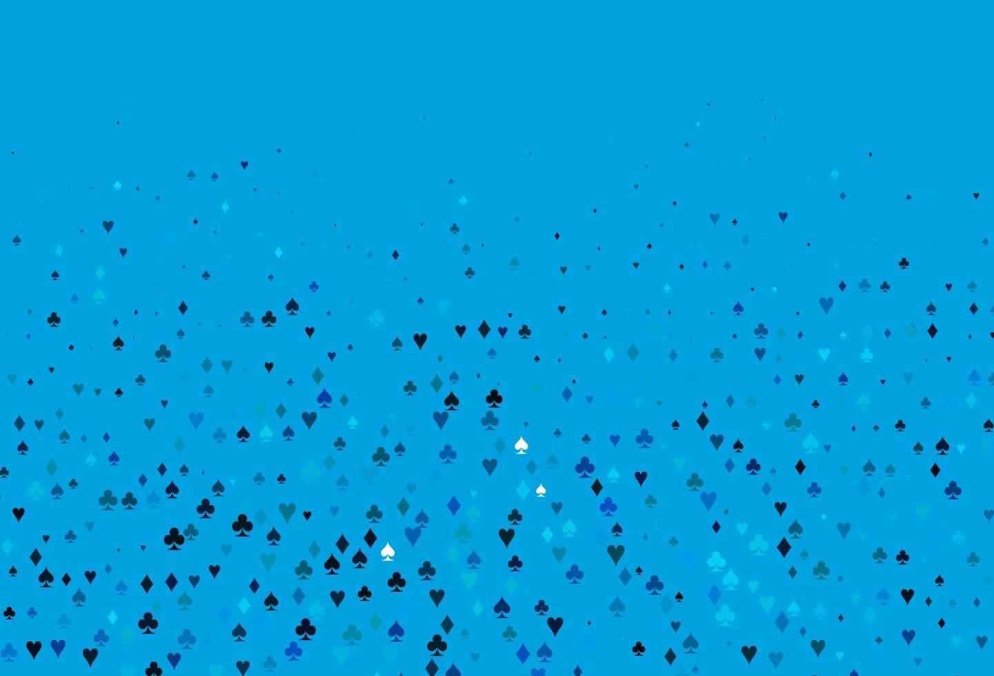 fundo vector azul claro com sinais de cartões.