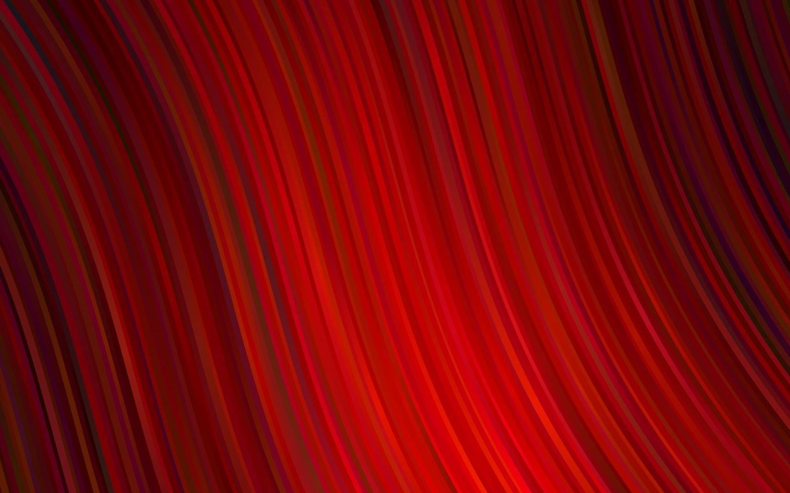 pano de fundo vector vermelho claro com linhas dobradas.