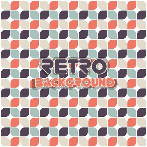 Modelo de Design retro vintage estilo de fundo vetor