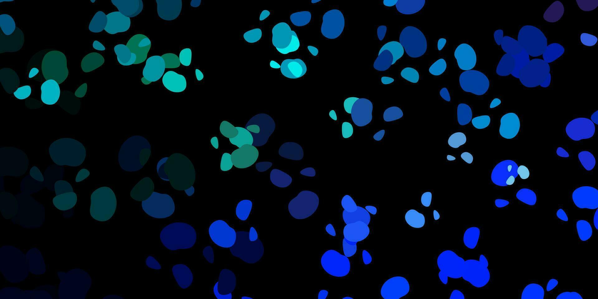 fundo vector azul escuro com formas aleatórias.