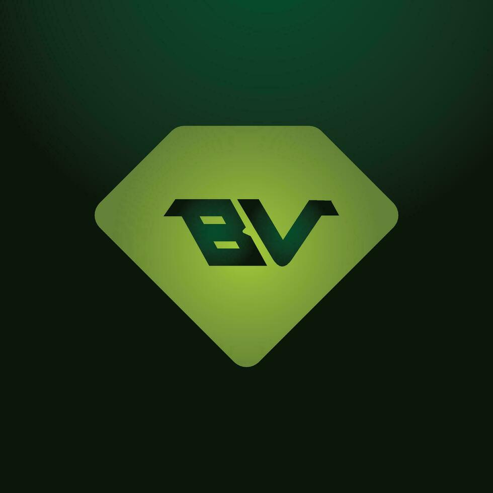 mínimo Inovativa inicial bv logotipo e vb logotipo. carta bv vb criativo elegante monograma. Prêmio o negócio logotipo ícone vetor