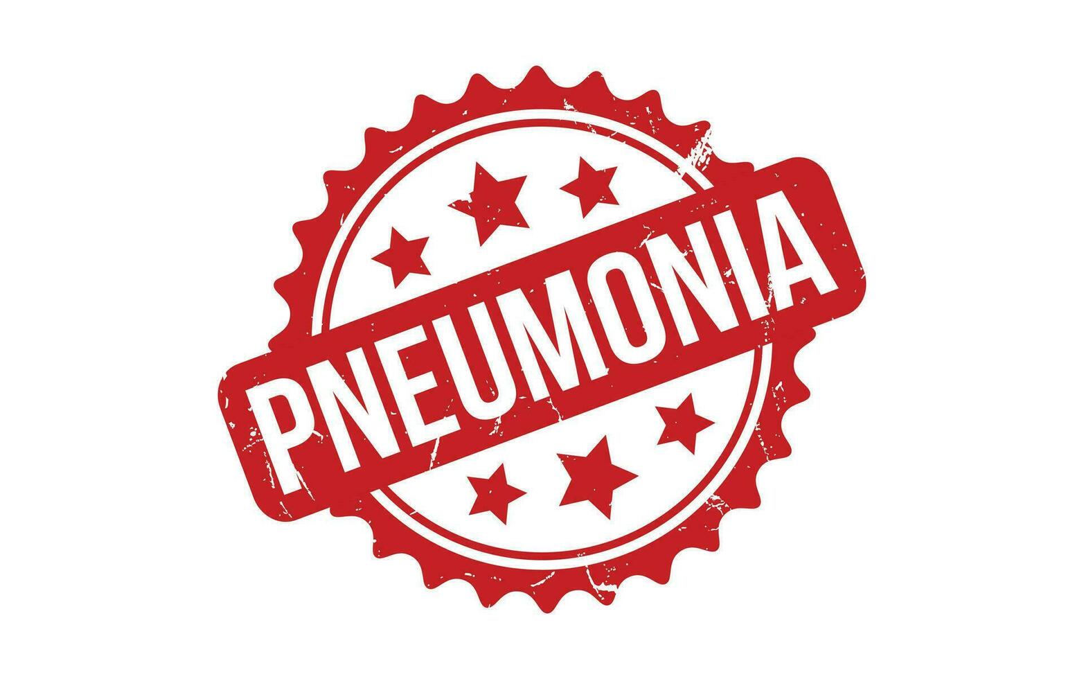 pneumonia borracha grunge carimbo foca vetor