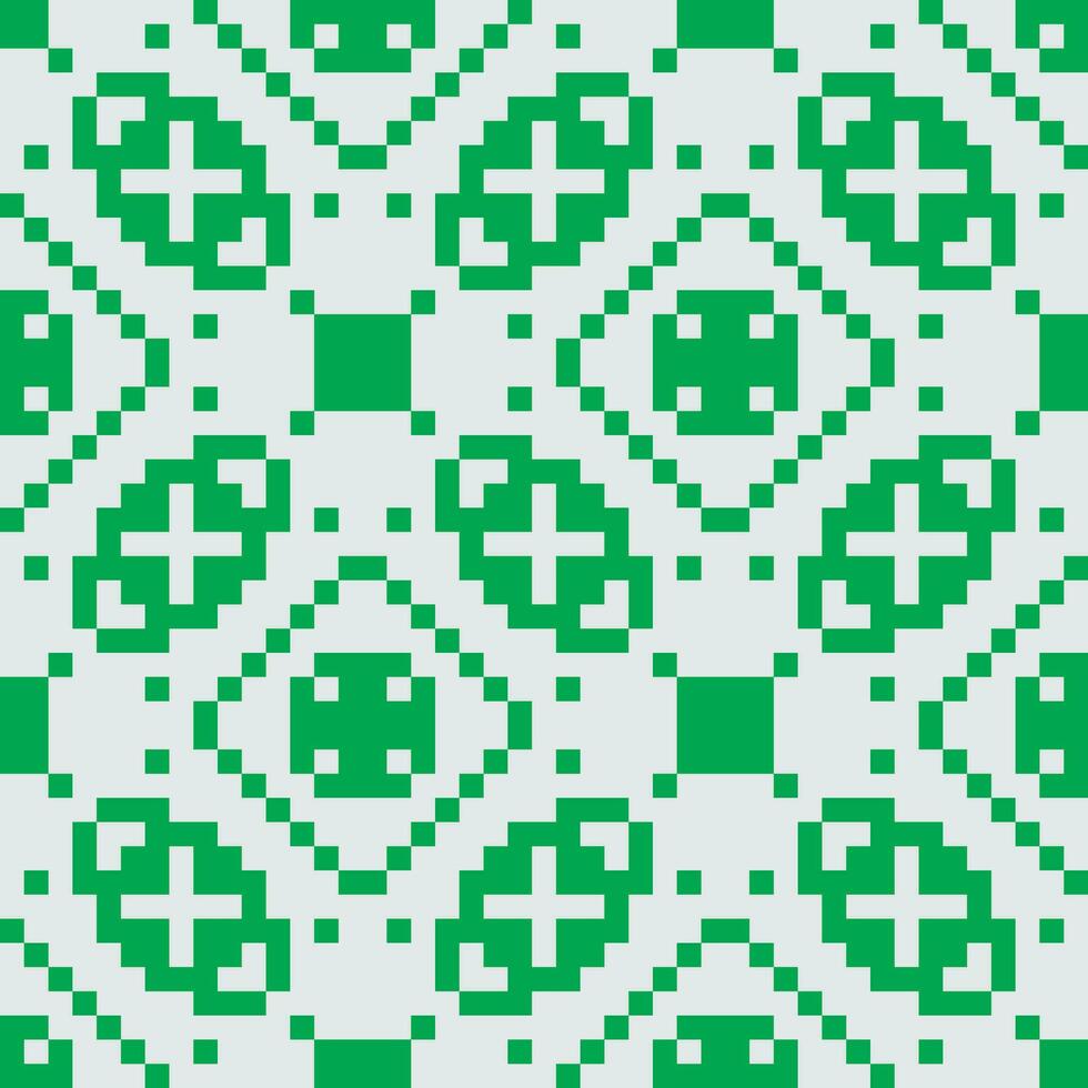 uma verde e branco pixel padronizar vetor