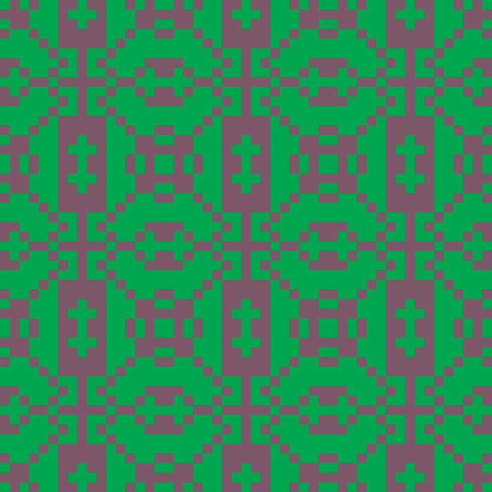 uma verde e roxa padronizar com quadrados vetor