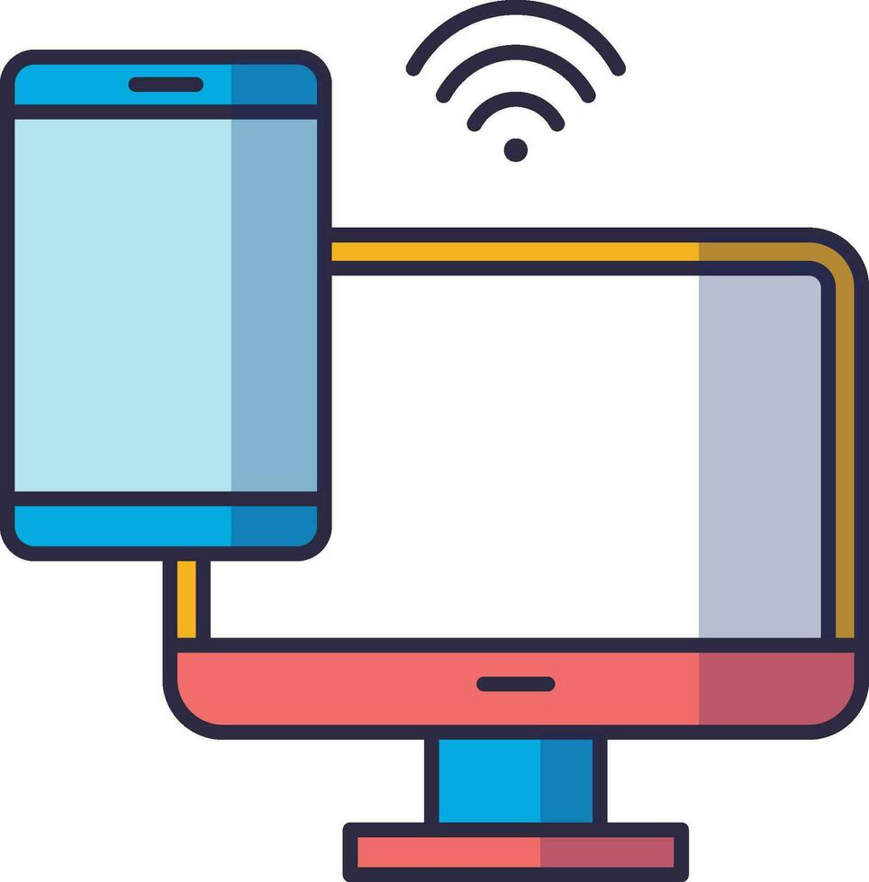 inteligente televisão ícone. televisão com controlo remoto ao controle ícone vetor