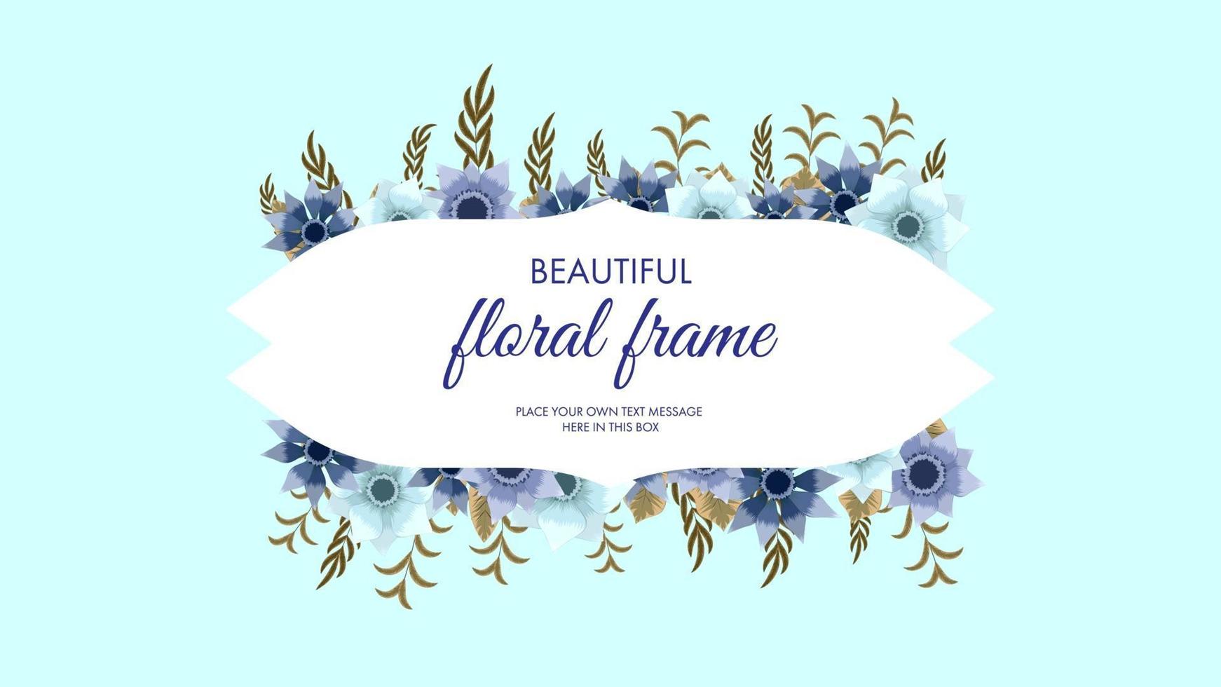 design de ornamento floral - convite ou cartão de felicitações para decoração de casamento vetor