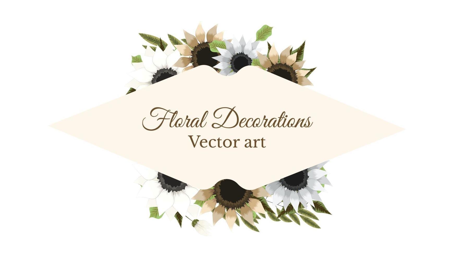 luxuosos quadros florais coloridos fundo etiqueta convites de preços de venda vetor