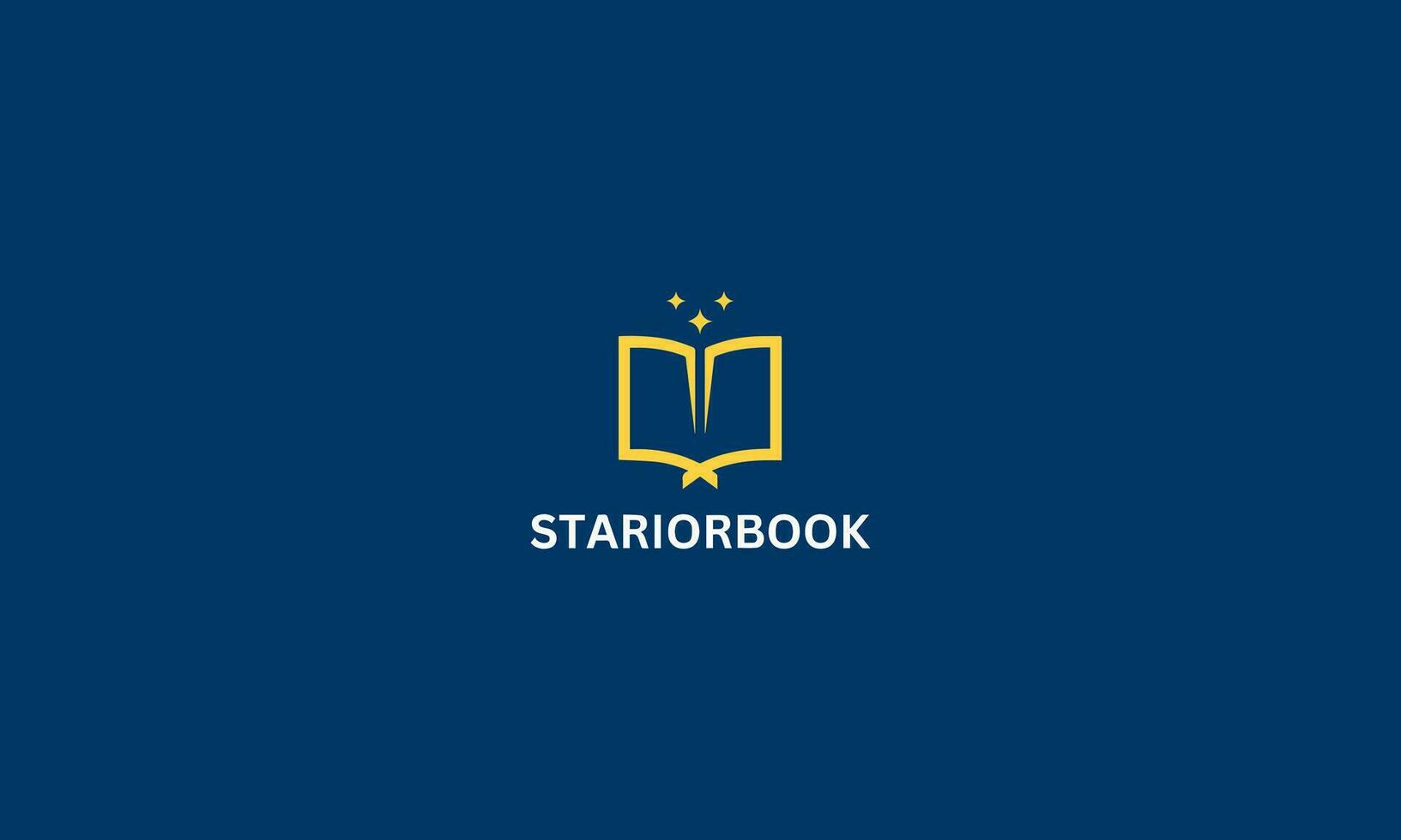 Educação livro logotipo modelo vetor ilustração f