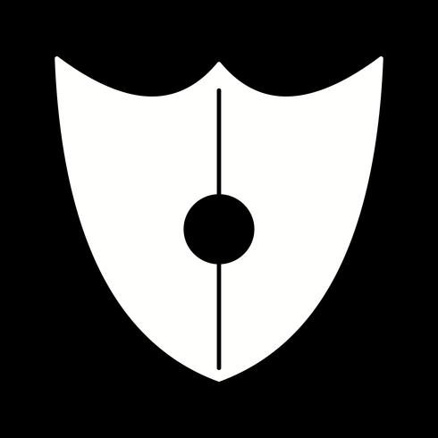 ícone de escudo de vetor