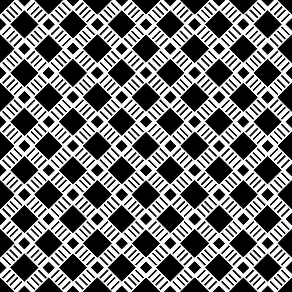 padrão abstrato sem emenda preto e branco. fundo e pano de fundo. design ornamental em tons de cinza. vetor