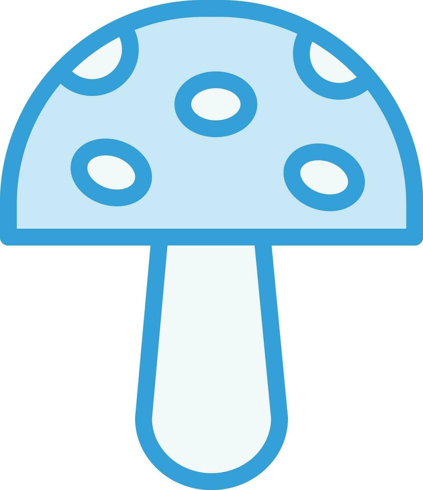 ilustração de design de ícone de vetor de cogumelo