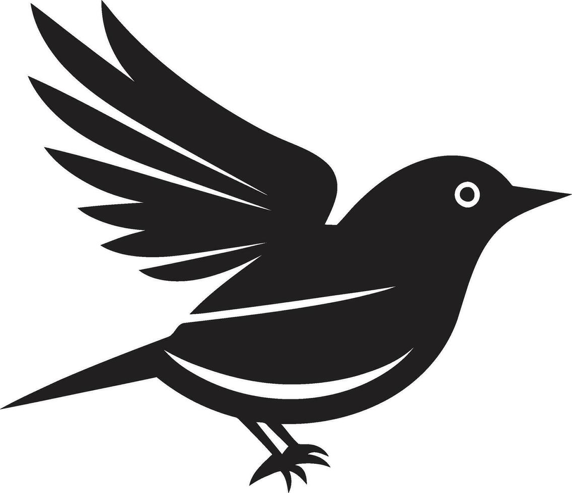 artístico albatroz emblema sereno gaivota Projeto vetor