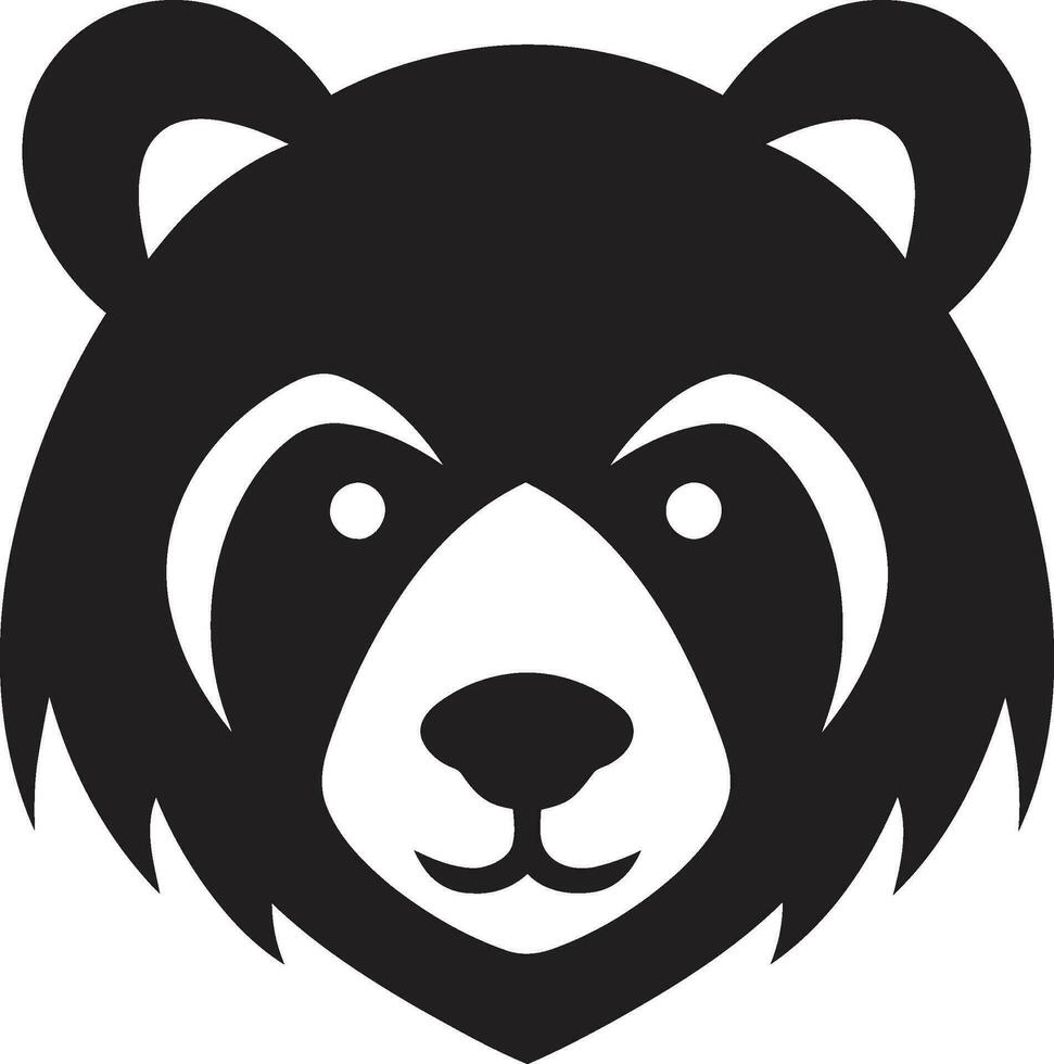 feroz Urso logotipo Urso dinastia heráldica vetor