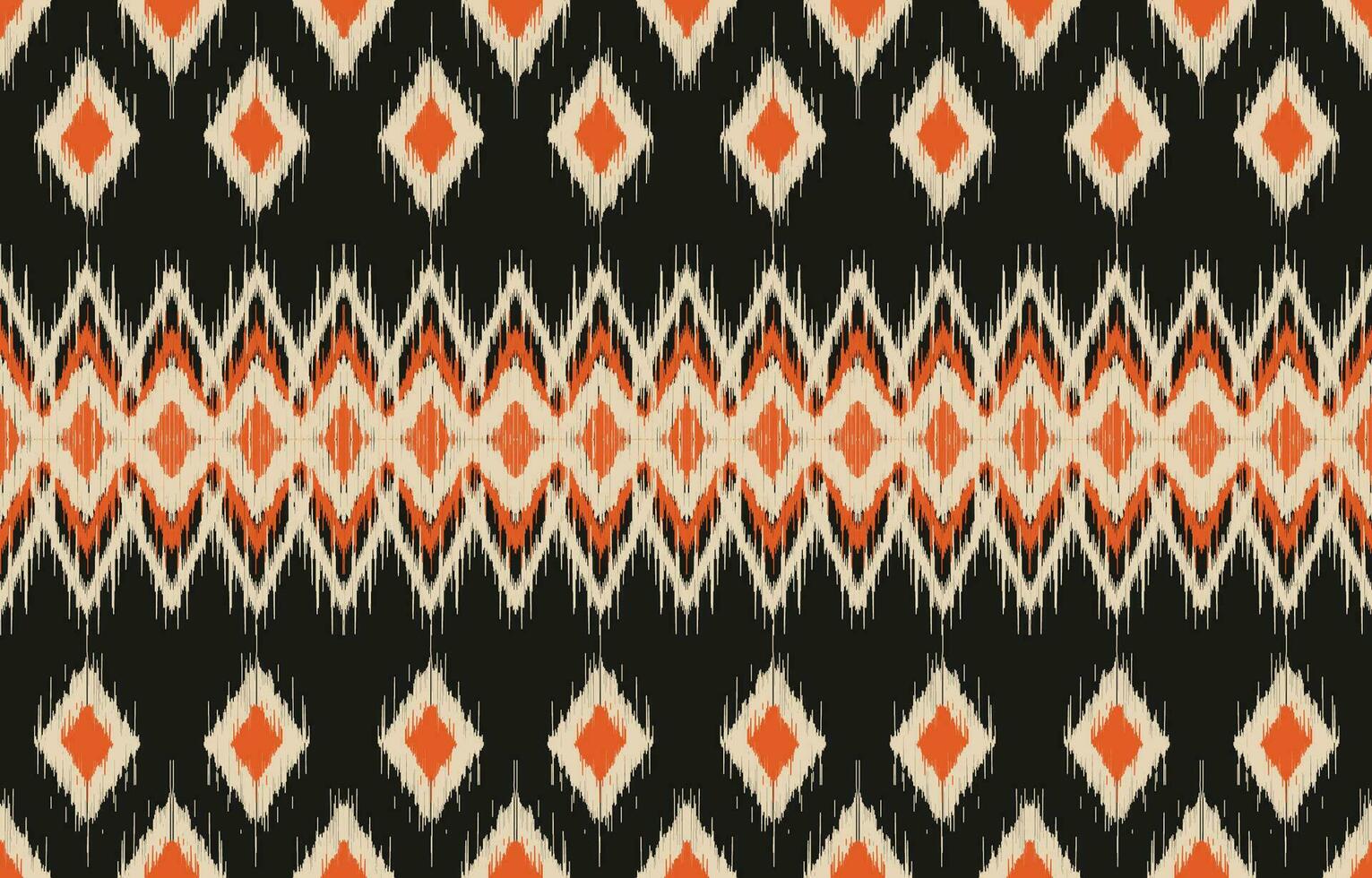 étnico abstrato ikat arte. asteca enfeite imprimir. geométrico étnico padronizar desatado cor oriental. Projeto para fundo ,cortina, tapete, papel de parede, roupas, invólucro, batik, vetor ilustração.