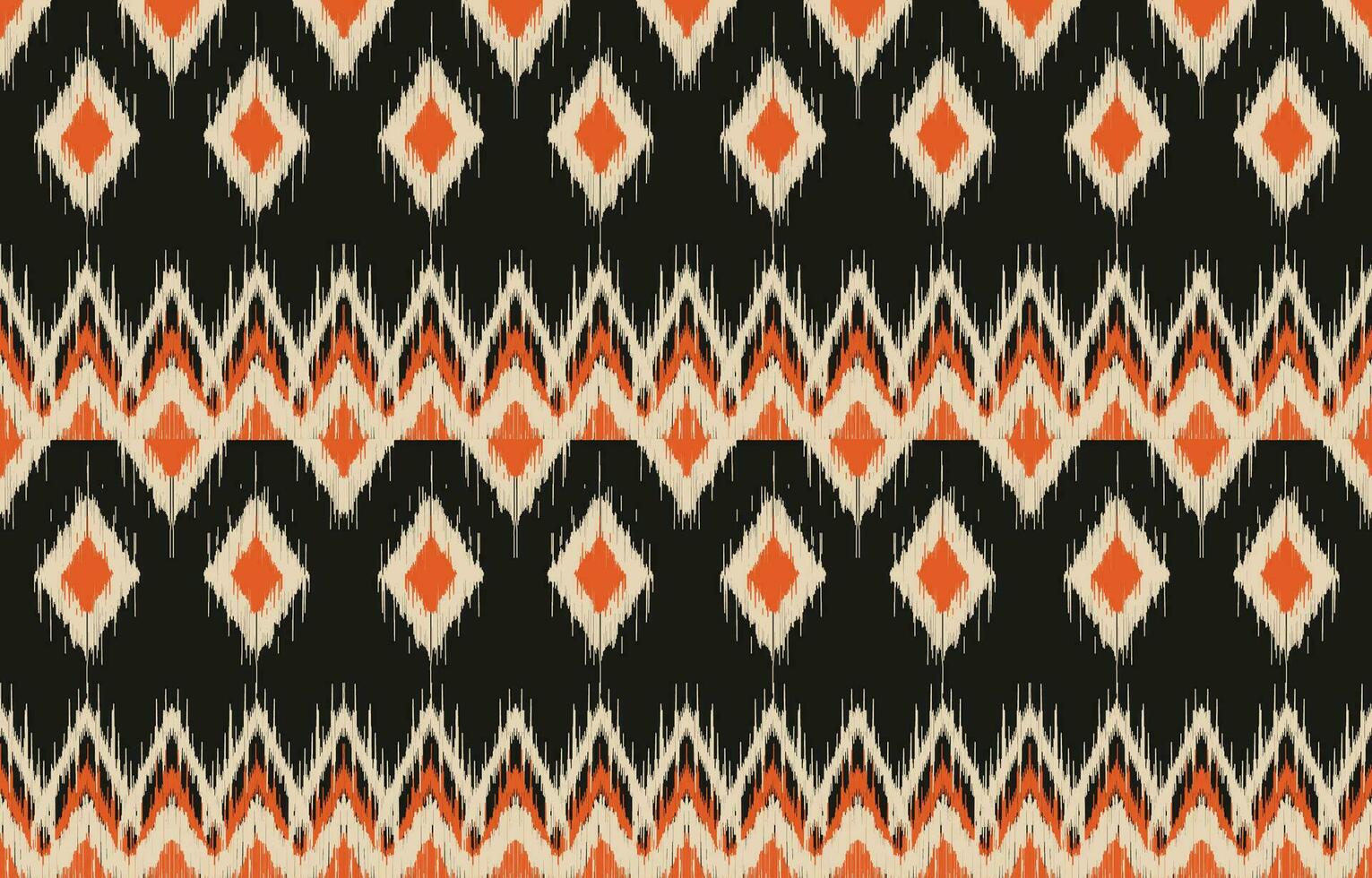 étnico abstrato ikat arte. asteca enfeite imprimir. geométrico étnico padronizar desatado cor oriental. Projeto para fundo ,cortina, tapete, papel de parede, roupas, invólucro, batik, vetor ilustração.