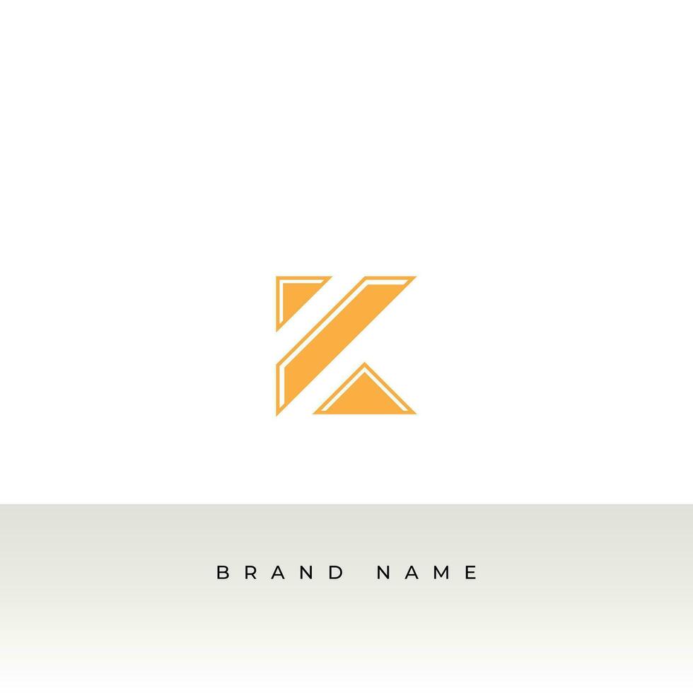 inicial cartas k logotipo modelo Projeto dentro múltiplo forma. logotipo ícone Projeto modelo elementos. monograma. linear logotipo. simples vetor placa ilustração dentro uma moderno estilo.