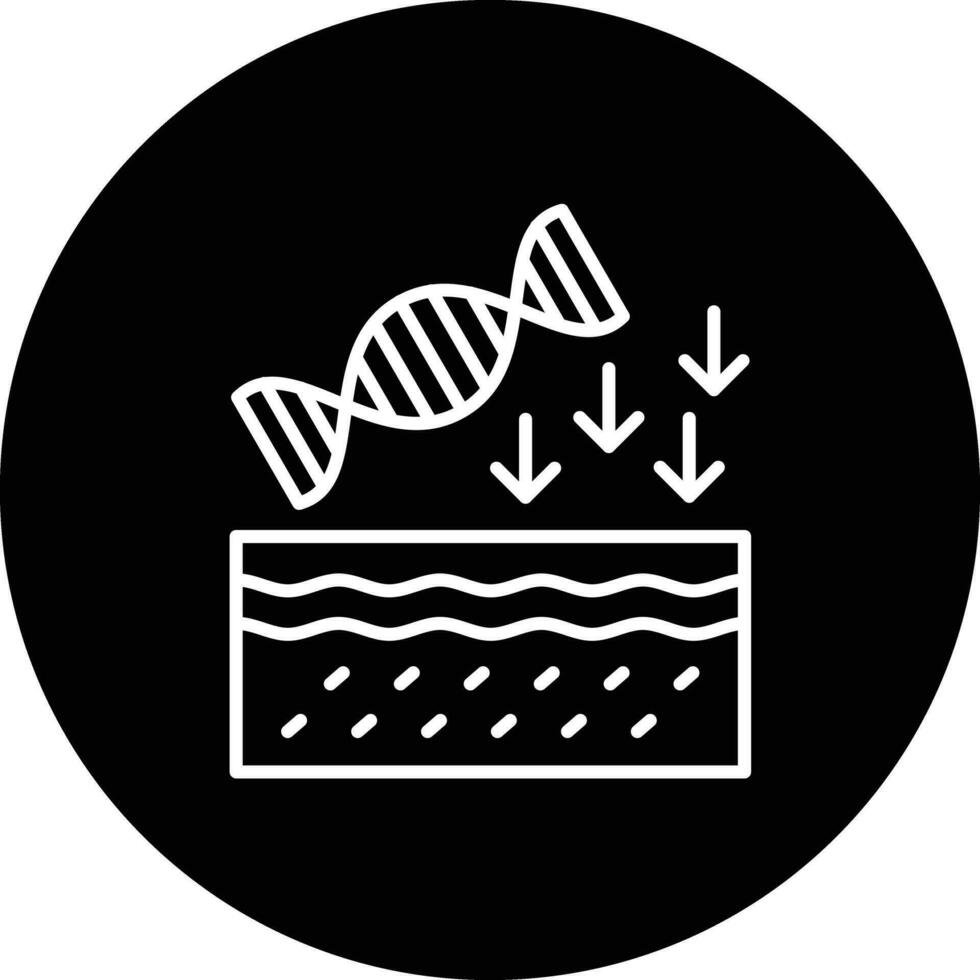 ícone de vetor de genética