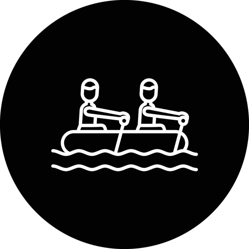rafting vetor ícone
