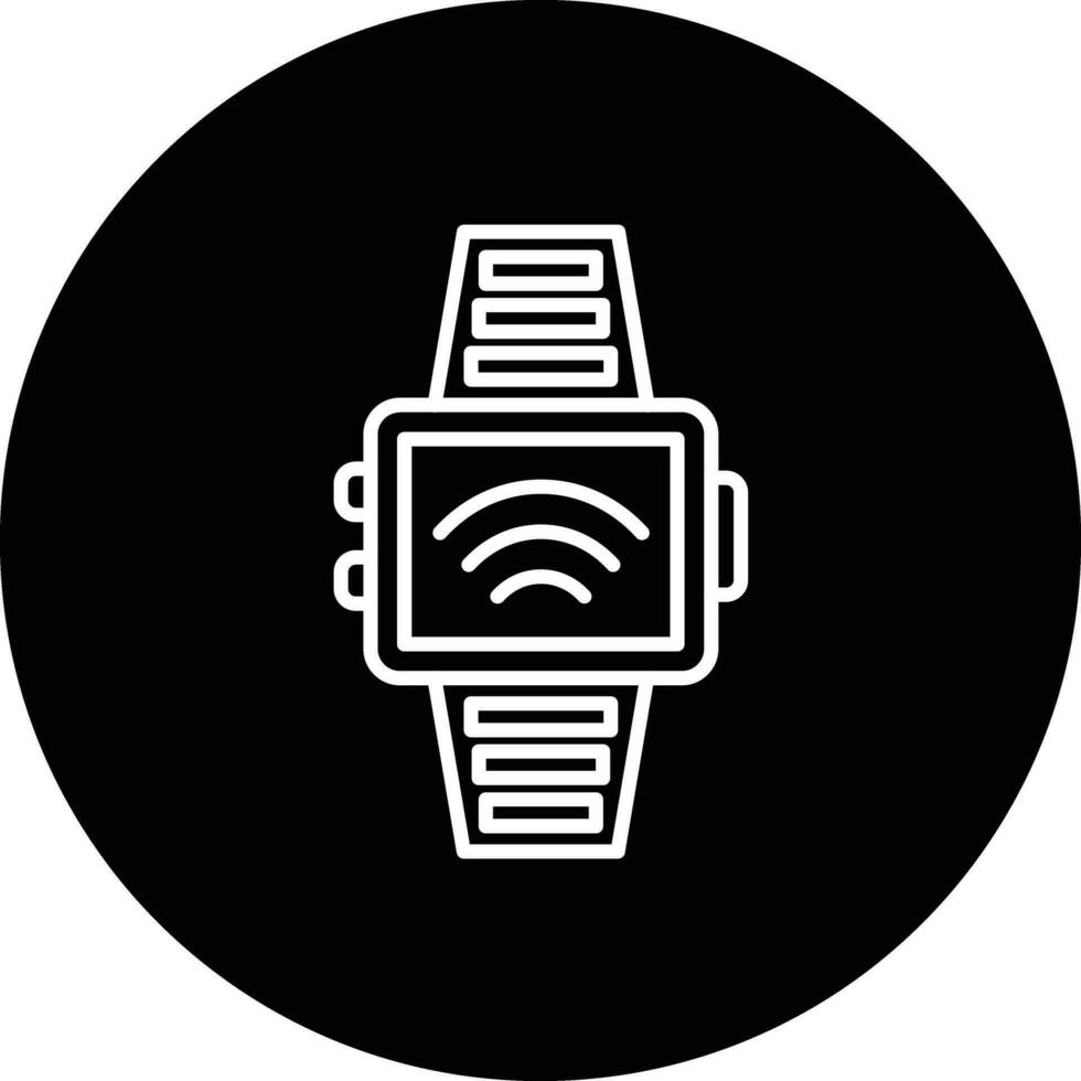 ícone de vetor de smartwatch