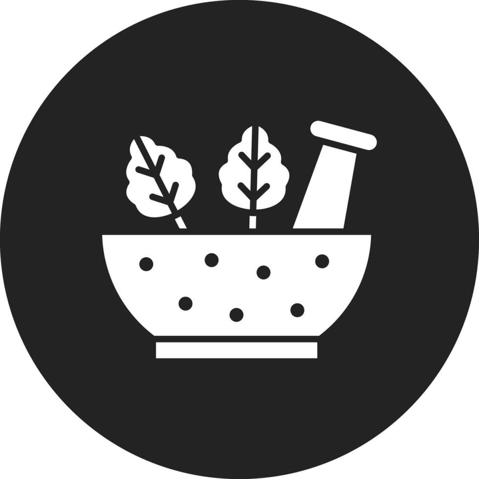 ícone de vetor de tratamento à base de ervas
