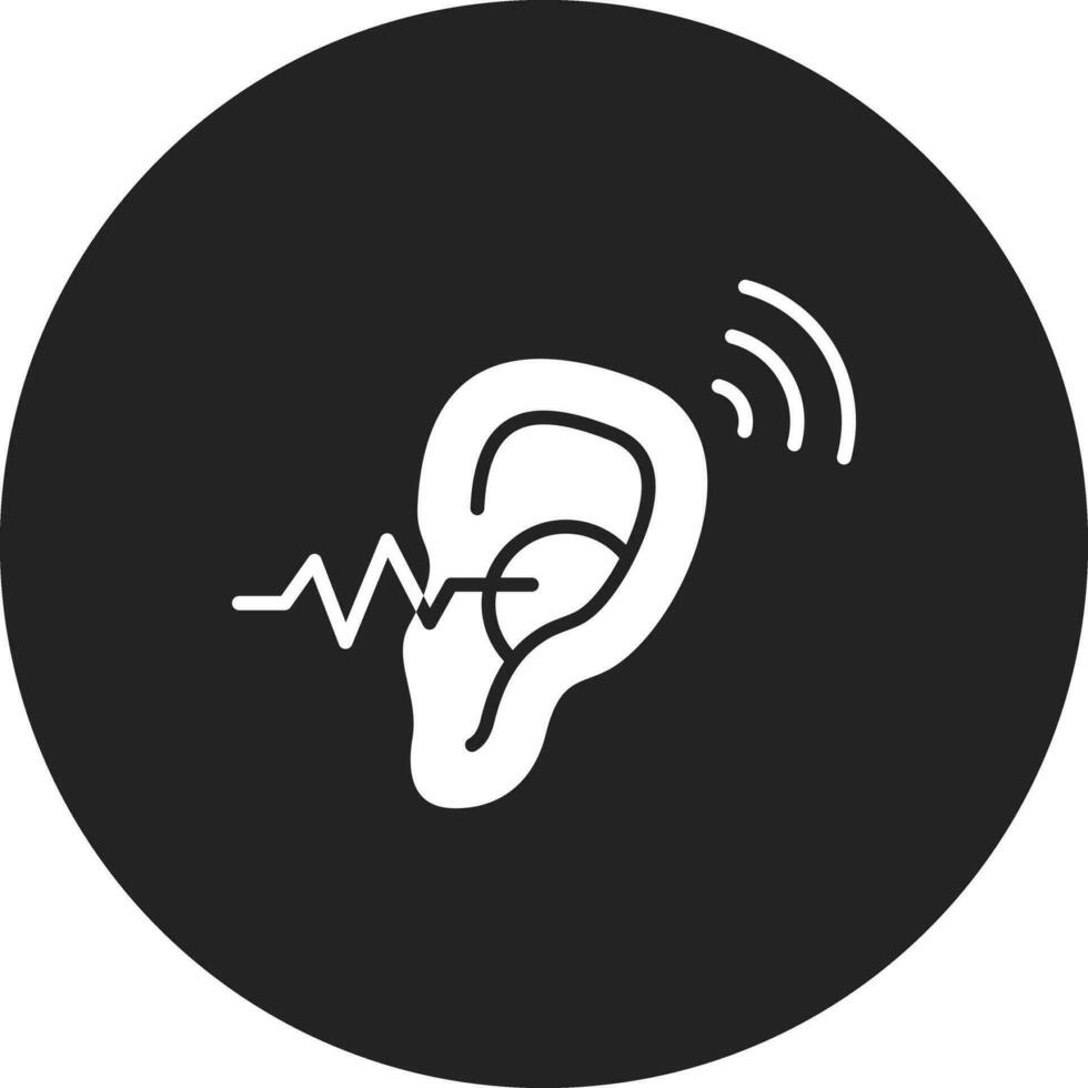 audição checar vetor ícone